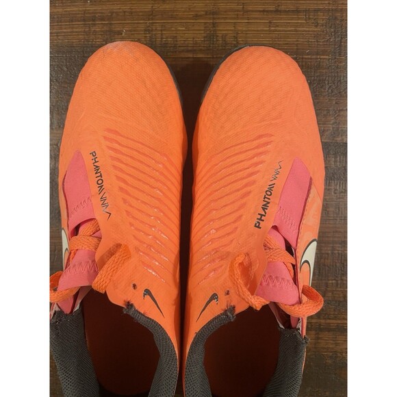 Nike Phantom Venom Academy IC indoor Soccer Shoes Youth Size 4Y Bright Crimson - Picture 6 of 8
